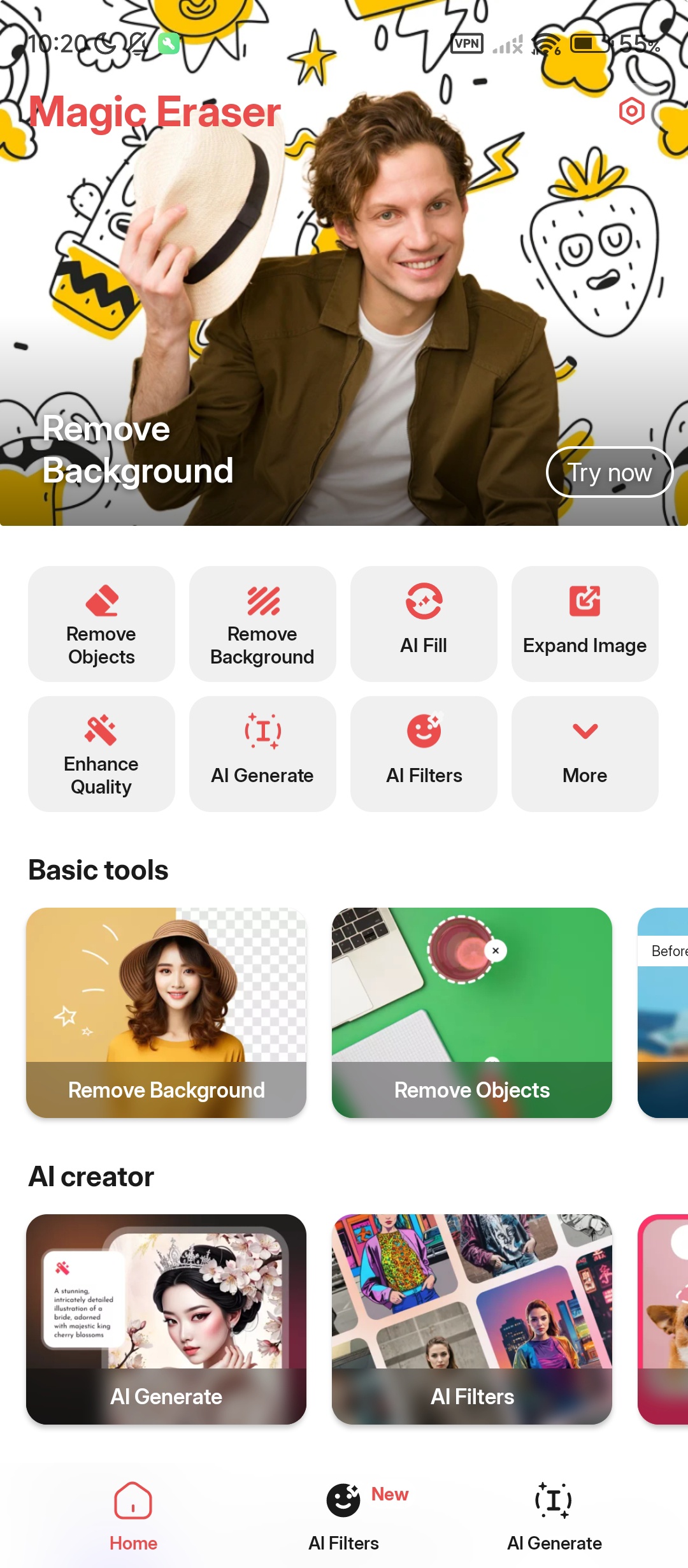 魔术橡皮AI修图神器，一键智能抠图擦除 第6张插图