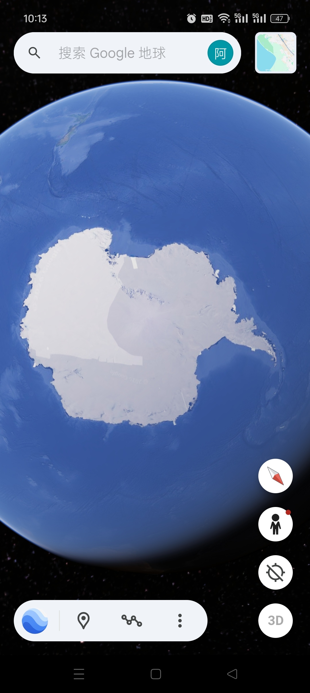 谷歌地球3D街景足不出户看全球