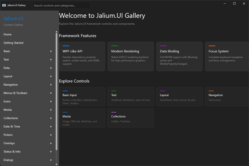我造了一个Win10/11的DX12桌面UI框架Jalium UI