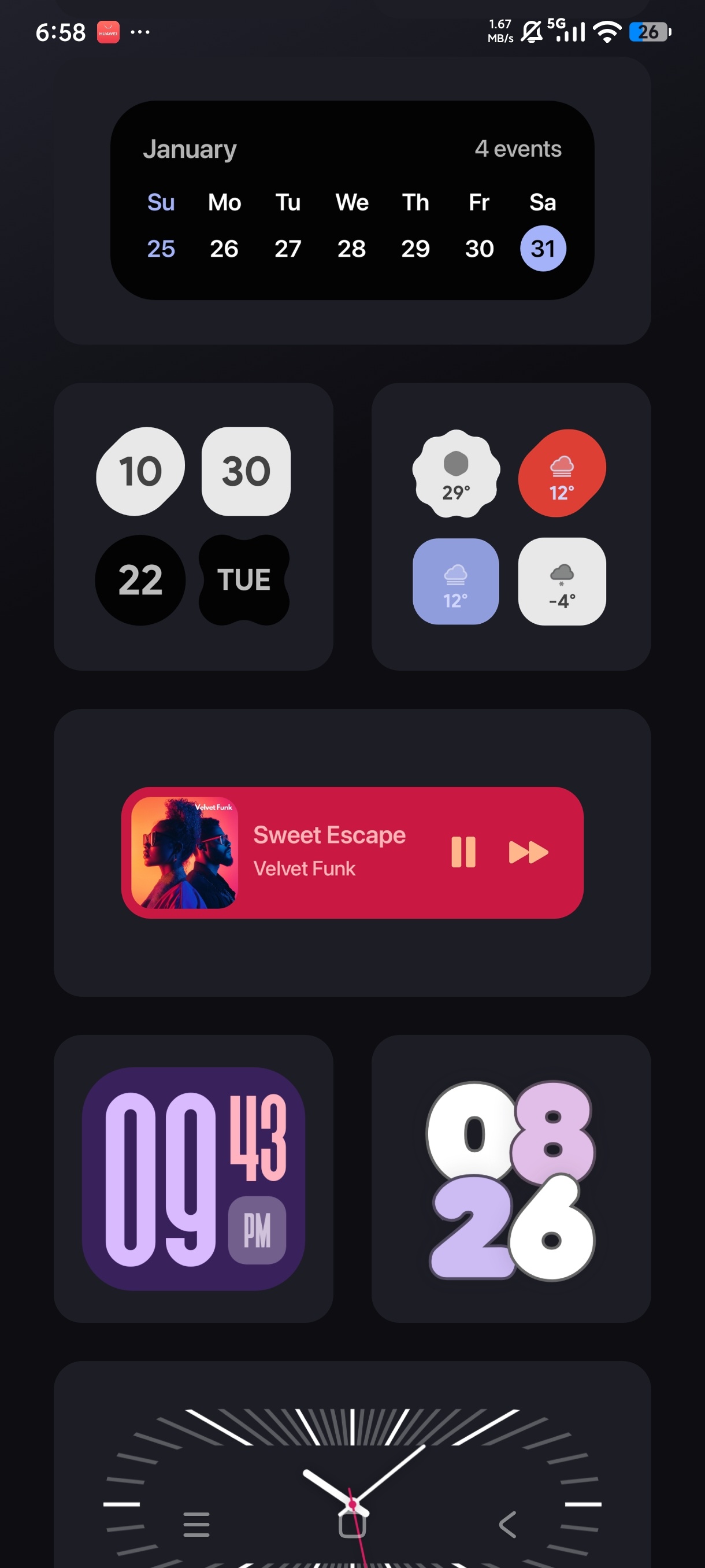 智能桌面小组件炫酷组件解锁会员版 第7张插图