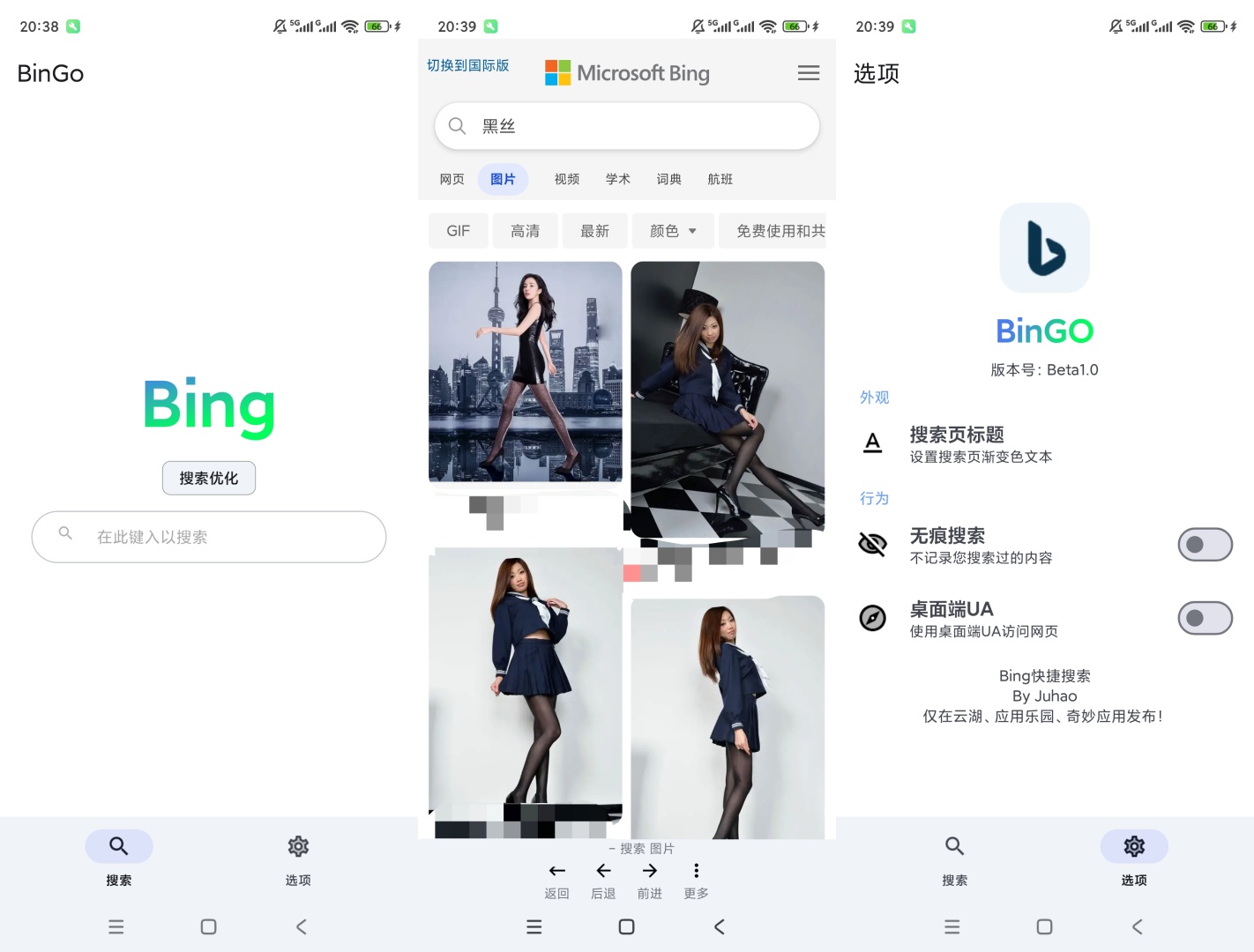 bingo搜索Bing快捷搜索无广告无痕超轻快 第8张插图