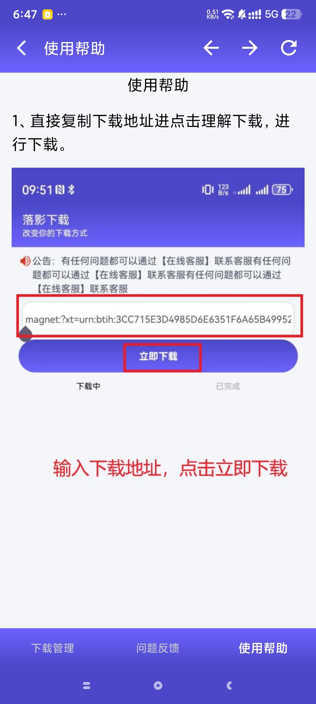 落影下载专业BT磁力下载工具边下边播放 第10张插图