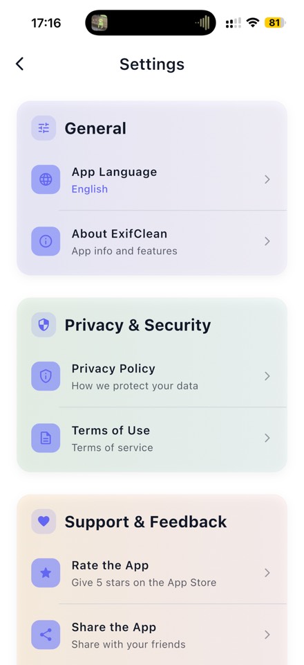 iOS限免：Exif Clean 无损转换HEIC格式图片 第6张插图