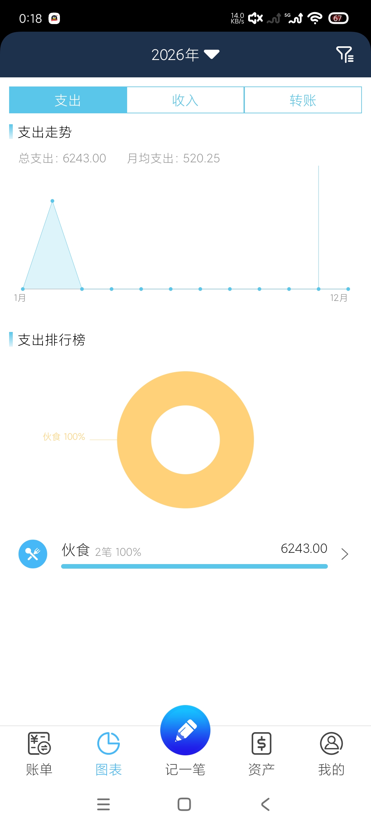 简易记账67.0安卓版下载 支持导入导出 第6张插图