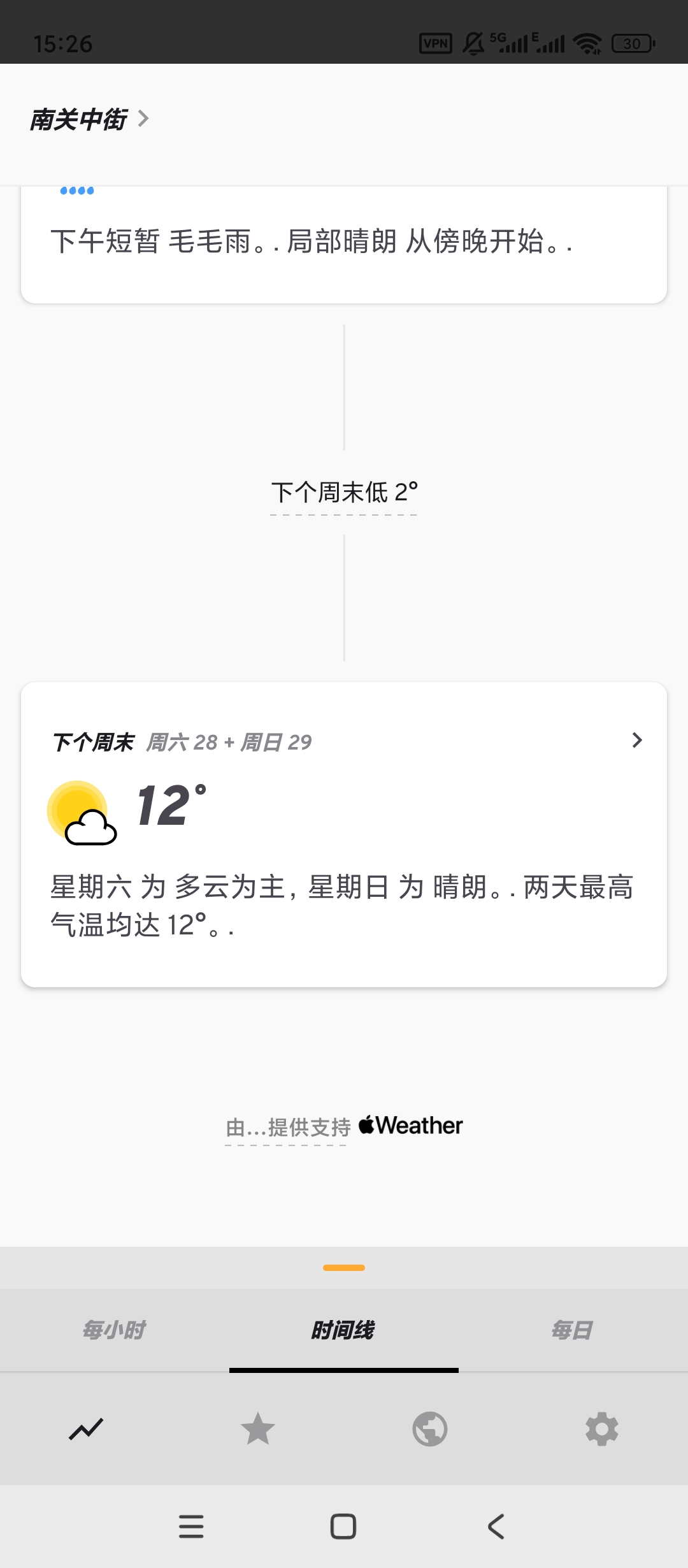 Appy极简天气精准预报个性化超清爽 第5张插图 Appy极简天气精准预报个性化超清爽 第5张插图