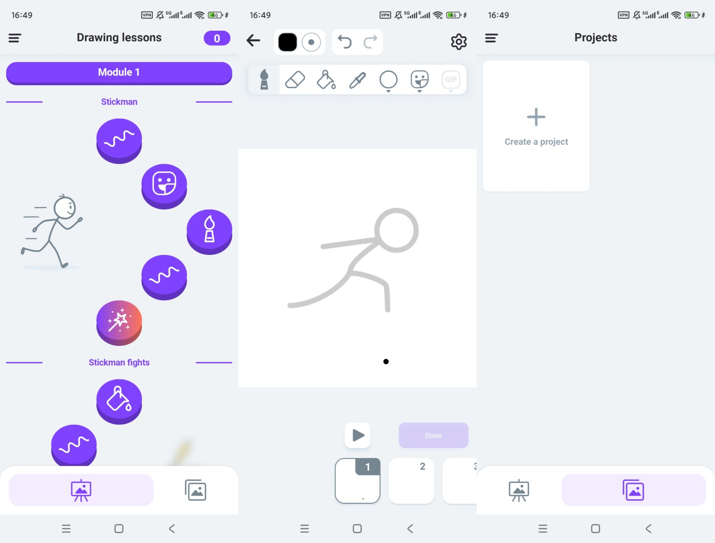 火柴人手绘动画漫画创作故事一键分享超有趣 第8张插图 火柴人手绘动画漫画创作故事一键分享超有趣 第8张插图